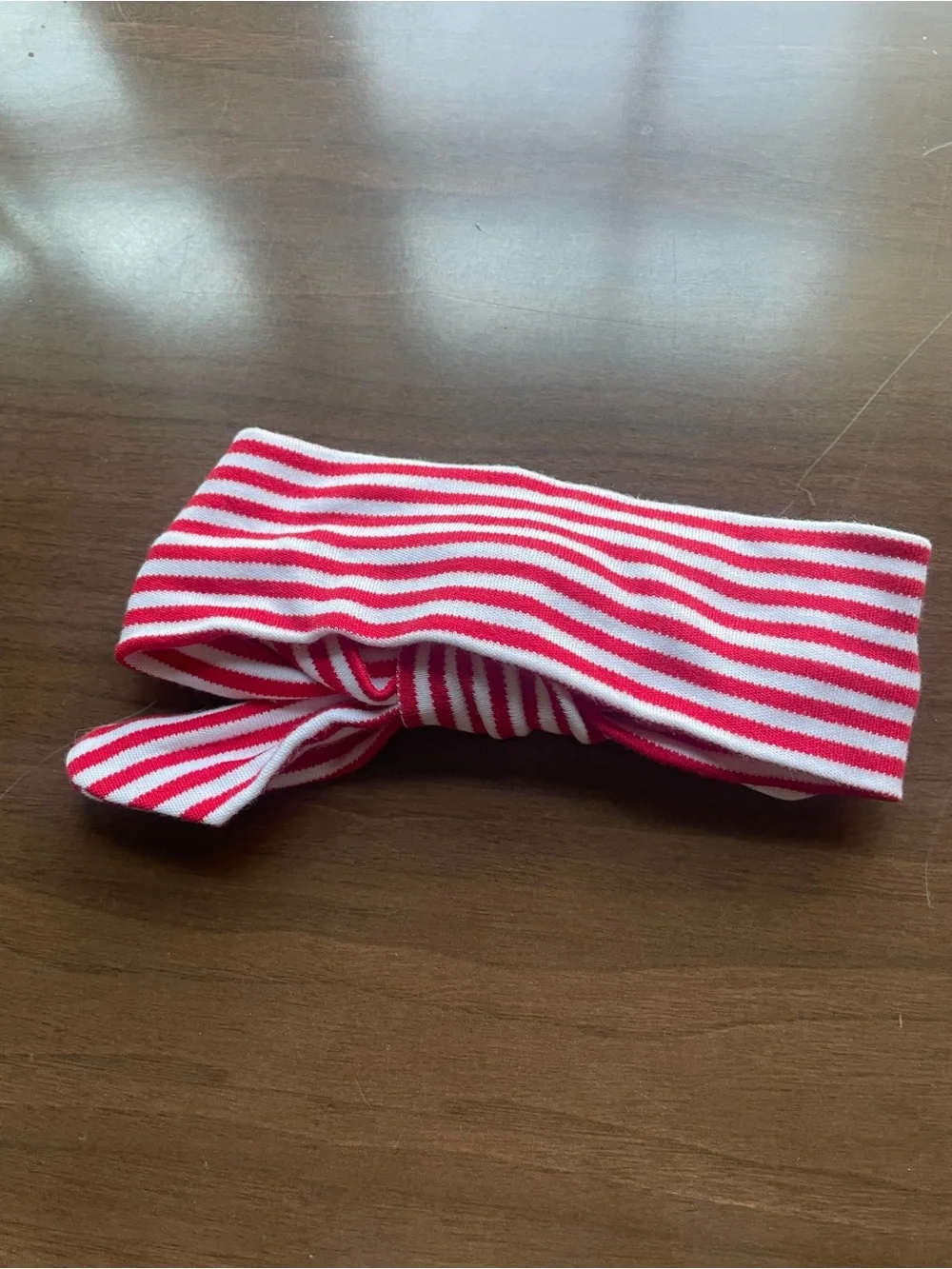 NC State Wolfpack Red & White Striped Headband